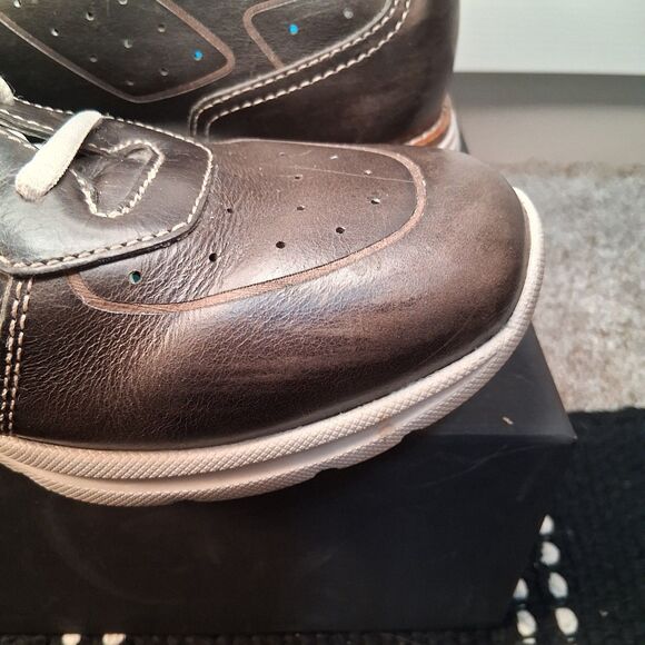 Dansko Men's Wesley Brown Leather Lace-Up Fashion Sneakers Size 42 (US 8.5-9) - Picture 12 of 16